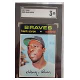 1971 Topps Hank Aaron SGC 3