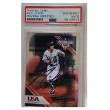 Signed Panini Team USA Nick Lofton Card PSA Authen