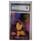 1997 Skybox Z Force Shaquille O'Neal CGC 8