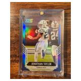 2021 Score Jonathan Taylor /35 AP BLUE FOIL #165