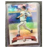 94 Topps Finest No Protector Refractor Greg Maddux