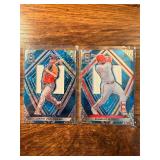 2020 Spectra Patch Neon Blue Verlander/Suarez /99
