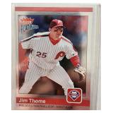 2004 Fleer Platinum Jim Thome /100 Phillies
