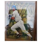 Rare 1999 Metal Universe Piazza PMG Gold 01/50