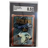 1996 Topps Finest Ken Griffey JR SGC 8.5 Bronze