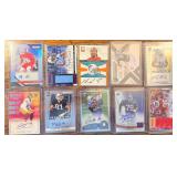 NFL Players Auto lot of 10- Patch, #ï¿½d, RC