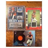 Cincinnati Bengals Patch lot of 3- AJ Green /50