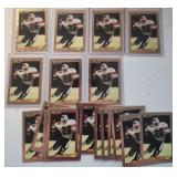 Lot of 21 1992 Bowman Emmitt Smith Gold Band SP Ca