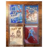 Lions lot of 4- #ï¿½d, Patch, Prizm, RC