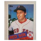 Lot Of 6 1985 Topps Roger Clemons Rookie Cards