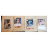 4 1980s MLB Sets & Partial Sets