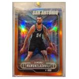 25 Topps Chrom Refractor Sandro Mamukelashvili /25