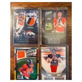 Denver Broncos Patch lot of 4- Sutton, Tebow