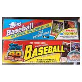 Two Topps MLB Factory Sealed Sets 1991 & 92