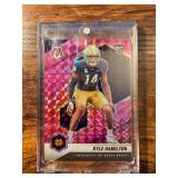 2022 Mosaic Pink Prizm /25 Kyle Hamilton #62