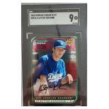 08  Bowman Chrome DPP Clayton Kershaw RC Auto SGC9