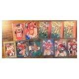 Jerry Rice HOF Legend SF 49rs lot of 11