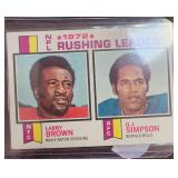 14 1970 NFL Super Star Cards OJ & More