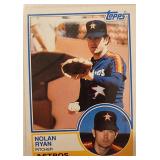 Lot Of 11 70s-80s Nolan Ryan/J Rice/ Carlton Cards