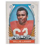 1972 Topps Willie Lanier High #283 Card