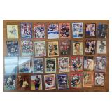 Box Full Unsearched VTG NFL/MLB Cards Many Stars