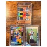 Rams Game Used Patch lot of 3- RC,Prizm,/99