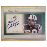 1999 UD SP Players Ink Auto Wayne Chrebet Card