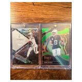Josh Jacobs #ï¿½d lot of 2- Prizm,diecut, Raiders