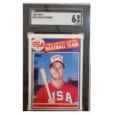 1985 Topps Mark McGwire RC USA SGC 6
