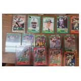 3 Sleeves 1990s NFL Cards Lots Of Rookies