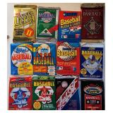 12 Sealed 80s/90s MLB New Wax Packs