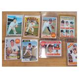 8 1960s-70s Mel Stottlemyre Cards