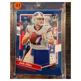 2023 Donruss #DTH-JA Josh Allen Donruss Threads