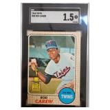 1968 Topps Rod Carew #80 SGC 1.5