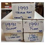 5 MLB Sets & Mixed 4 90s Sets 1 80s Mixed