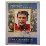 96 Pinnacle Laserview Auto Card Heath Sculer/3100