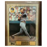 3 1987 Topps Barry Bonds Rookie Cards