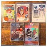 Denver Broncos lot of 5- Auto, Patch, #d, prizm,RC