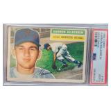 1956 Topps Harmon Killebrew #164 Gray  Back PSA 2