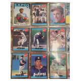 Monster Stack 80s-90s MLB Binder Pages 100s Of Car