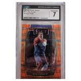 2021 Panini Select Orange Flash Luka Doncic CGC 7