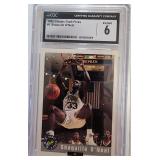 1992 Classic Draft Picks Shaquille O'Neal CGC 6