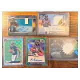 Baltimore Ravens lot of 5- Auto, Patch,RC,Prizm,#d