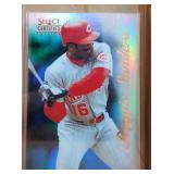 1996 Select Certified Mirror Blue Reggie Sanders