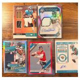 Jacksonville Jaguars lot of 5ï¿½Auto,RC,#d,prizm,GUM