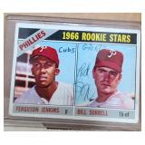 1966 Topps Ferguson Jenkins RC B Sorrell Signed