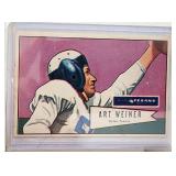 1952 Bowman Edward Weiner #114 Football Card