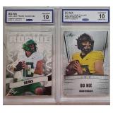 Two 2023 Bo Nix RCS Both CCG 10s