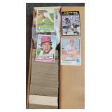 Unsearched Box of 1970s MLB Cards