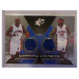 2005 SPx Billups Hamilton Dual Jersey Pistons
